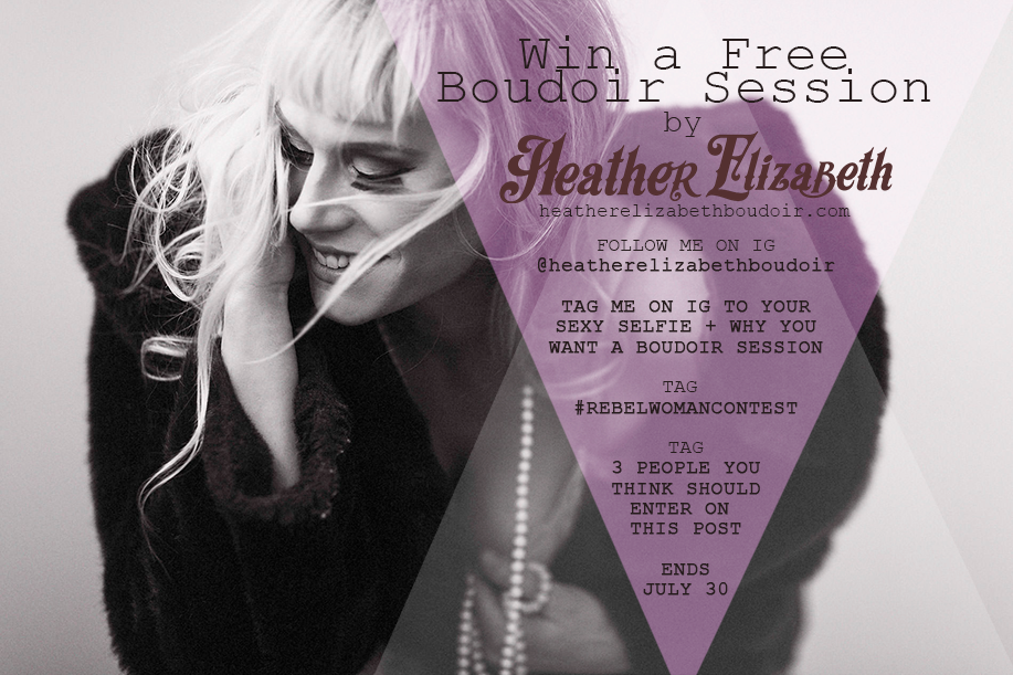 Win a Free Boudoir Photography session image