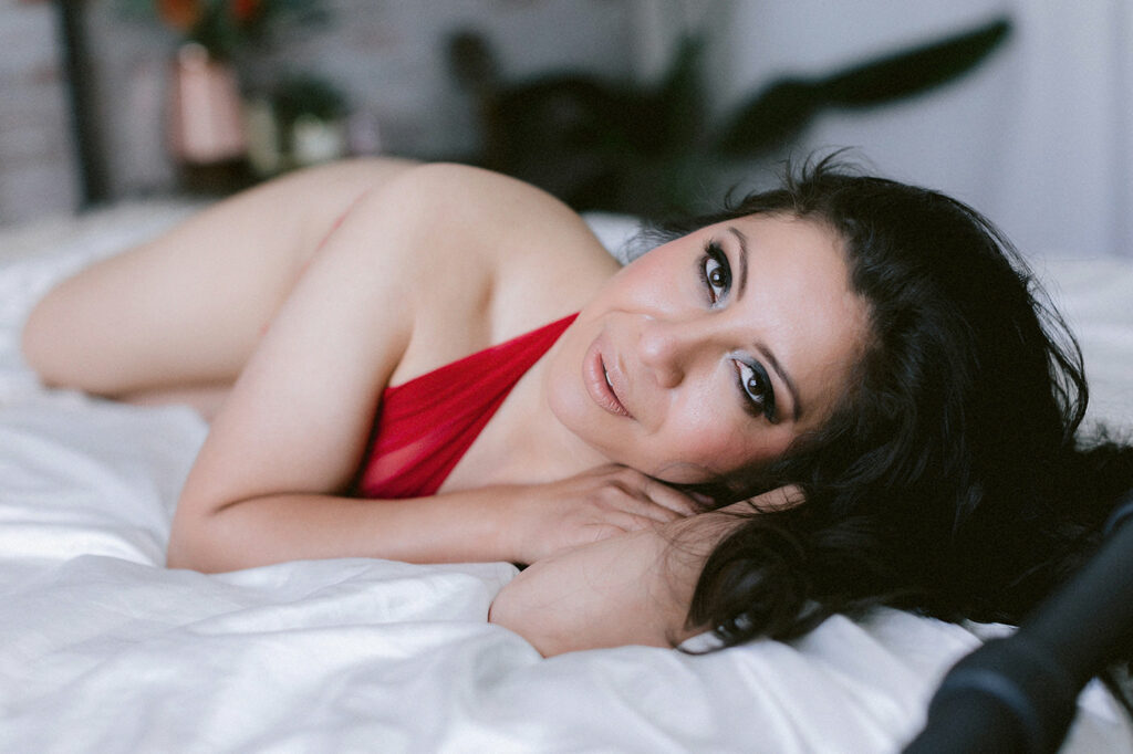 Natural film boudoir photography in the San Francisco Bay Area 
